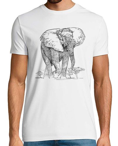 Camiseta elefante africano sabana vida silvestre - latostadora.com - Modalova