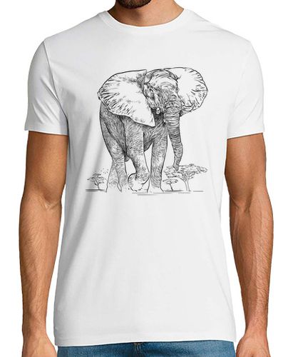 Camiseta elefante africano sabana vida silvestre laTostadora - latostadora.com - Modalova