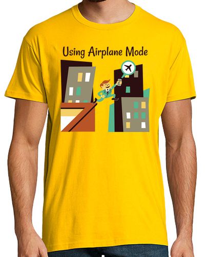Camiseta Using Airplane Mode - latostadora.com - Modalova