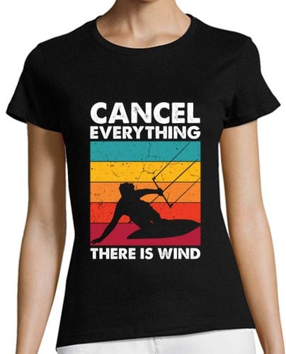 Camiseta Mujer Manga Corta regalo de kitesurf kiteboarding kite laTostadora - latostadora.com - Modalova