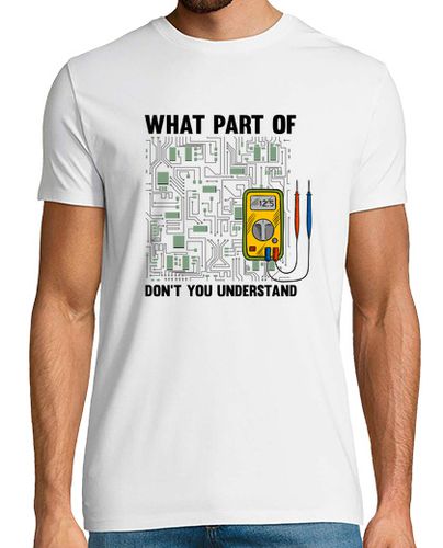 Camiseta hilarante electricista experto en electrónica amante profesional humorístico electromecánico electro - latostadora.com - Modalova