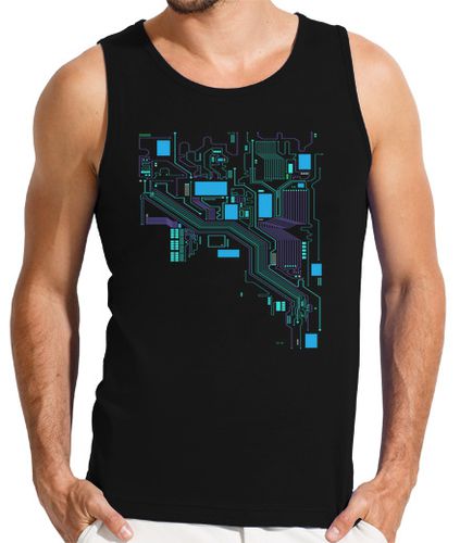 Camiseta Hombre Sin Mangas cpu informático informático hacker laTostadora - latostadora.com - Modalova