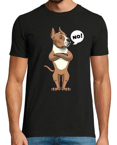 Camiseta Hombre Manga Corta terco american staffordshire terrier laTostadora - latostadora.com - Modalova