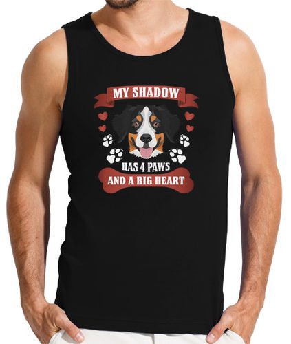 Camiseta mi sombra tiene 4 patas montaña berna - latostadora.com - Modalova