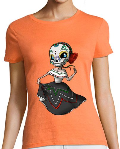 Camiseta mujer SkullGirl - latostadora.com - Modalova