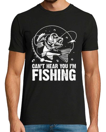 Camiseta Hombre Manga Corta la caza de peces no puedo oírte estoy p laTostadora - latostadora.com - Modalova