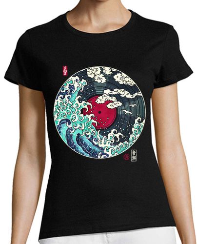 Camiseta mujer Music of the Sea - latostadora.com - Modalova