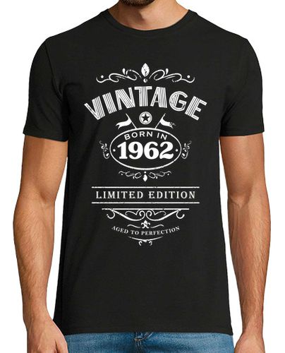 Camiseta Born in 1962 - Vintage - latostadora.com - Modalova
