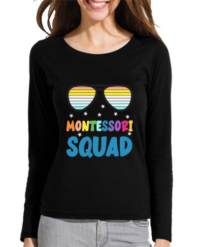Camiseta mujer escuadrón montessori - latostadora.com - Modalova