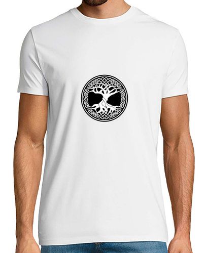 Camiseta camiseta vikinga hombre yggdrasil black laTostadora - latostadora.com - Modalova