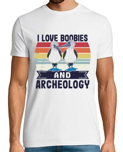 Camiseta Me encantan los piqueros y la arqueolog - latostadora.com - Modalova