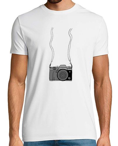 Camiseta entusiastas de la fotografía humorística fotógrafos amante de la cámara fotógrafo cámara colgante fa - latostadora.com - Modalova
