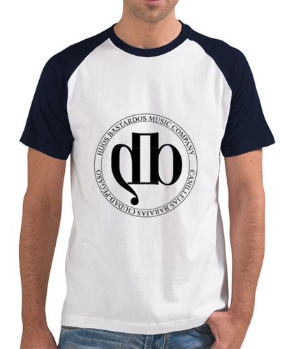 Camiseta Hombre Estilo Béisbol Charlie HB Hombre, estilo béisbol, blanca y azul marino laTostadora - latostadora.com - Modalova