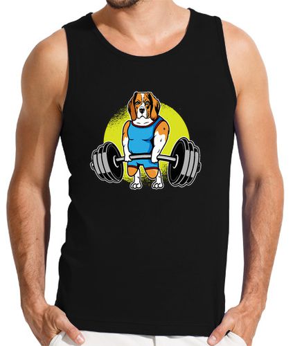 Camiseta beagle levantamiento de pesas i peso mu - latostadora.com - Modalova
