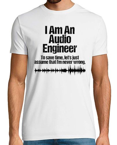 Camiseta novedad técnico de sonido grabador tecnólogo significado entusiasta humorístico auditivo amante audi - latostadora.com - Modalova