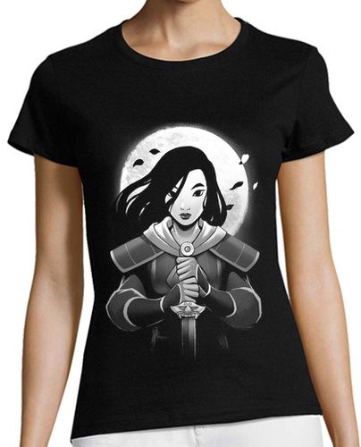 Camiseta mujer Mulan sword - Chinese Dragon Girl - latostadora.com - Modalova
