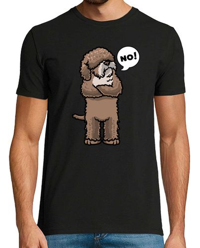 Camiseta Hombre Manga Corta terco perro de agua español laTostadora - latostadora.com - Modalova