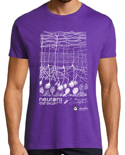 Camiseta Neurons in the cat brain - latostadora.com - Modalova