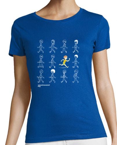 Camiseta Mujer Manga Corta Corre entre cien mil laTostadora - latostadora.com - Modalova