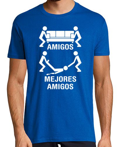 Camiseta Amigos y Mejores Amigos - latostadora.com - Modalova