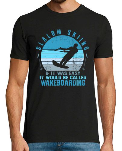 Camiseta camisa de esquí de slalom regalo de amante del esquí camiseta de wakeboard esquí acuático evento de - latostadora.com - Modalova
