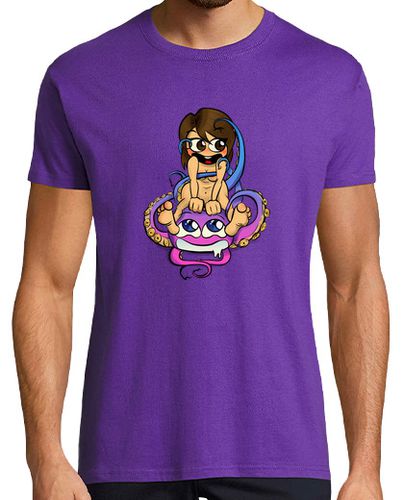Camiseta Pulpo lila pervertido - latostadora.com - Modalova