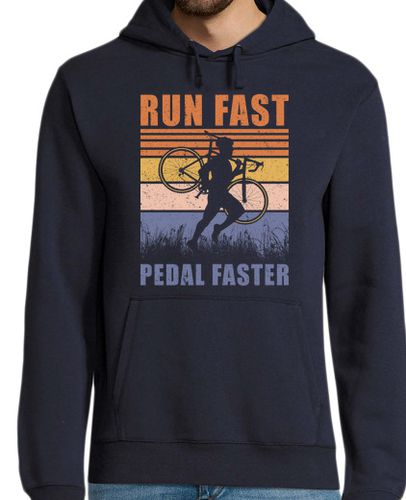 Sudadera Con Capucha Para Hombre ciclocross correr rápido pedal más rápi laTostadora - latostadora.com - Modalova