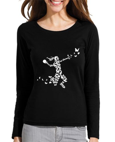Camiseta mujer balonmano mariposas jugador de balonman - latostadora.com - Modalova