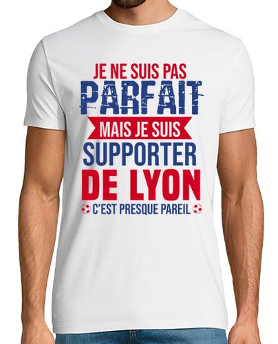 Camiseta regalo de partidario del fútbol de lyon - latostadora.com - Modalova