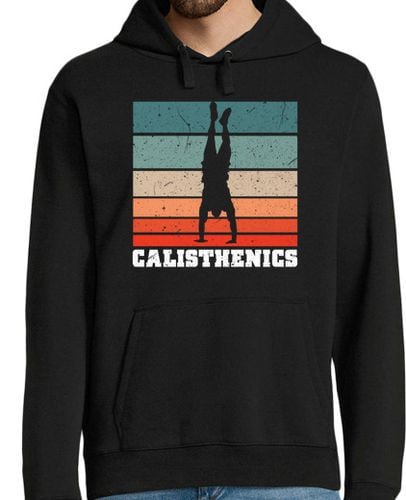 Sudadera Con Capucha Para Hombre entrenamiento de parada de manos de cal laTostadora - latostadora.com - Modalova