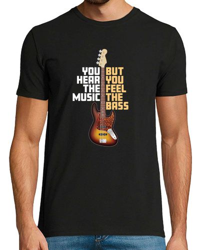 Camiseta Hear Music Feel the Bass - latostadora.com - Modalova