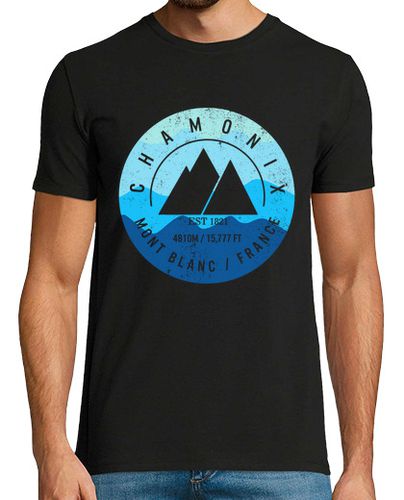 Camiseta camiseta de chamonix mont blanc camiseta de francia valle de chamonix regalo de esquiador regalo de - latostadora.com - Modalova