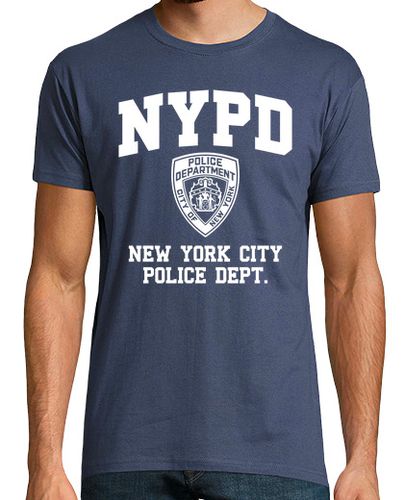 Camiseta Hombre Manga Corta Camiseta NYPD mod.17 laTostadora - latostadora.com - Modalova