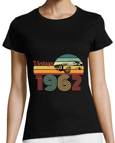 Camiseta mujer vendimia 1962 - latostadora.com - Modalova