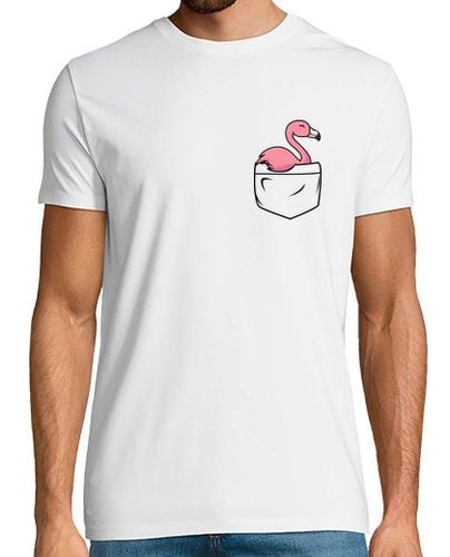 Camiseta Hombre Manga Corta CAMISETA HOMBRE BOLSILLO FLAMENCO laTostadora - latostadora.com - Modalova