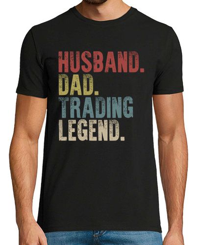 Camiseta marido papá camisa de leyenda comercial inversor mercado de valores regalo del comerciante mercado d - latostadora.com - Modalova