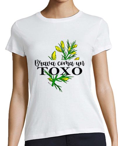 Camiseta Mujer Manga Corta Brava coma un TOXO laTostadora - latostadora.com - Modalova