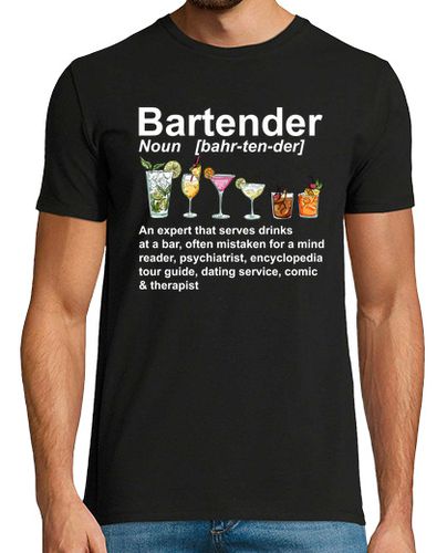 Camiseta chistosas trago de tequila barman bebida beber fiesta divertidísimas bebidas alcohólicas vodka entus - latostadora.com - Modalova