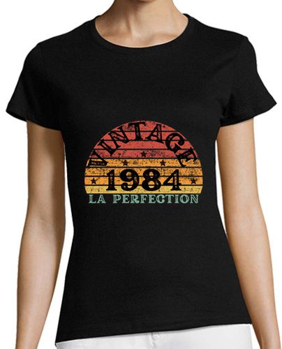 Camiseta mujer cosecha 1984 perfección - latostadora.com - Modalova