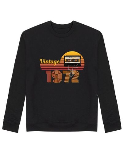 Sudadera Sin Capucha Unisex audio vintage de 1972 laTostadora - latostadora.com - Modalova