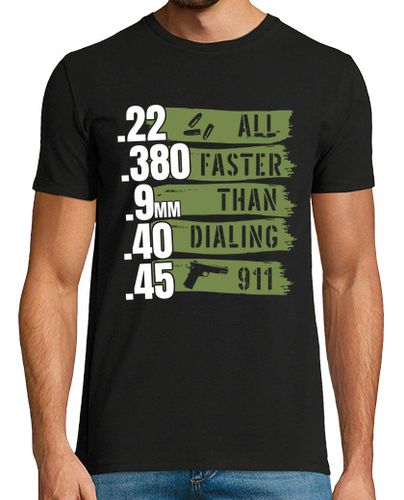 Camiseta munición i 22 380 9mm 40 45 todo más rá - latostadora.com - Modalova