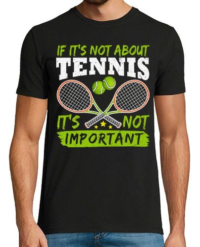 Camiseta Hombre Manga Corta si no se trata de tenis no es important laTostadora - latostadora.com - Modalova