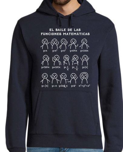 Sudadera Con Capucha Para Hombre Baile Funciones Matemáticas Senos Y Cosenos Profe Matemático laTostadora - latostadora.com - Modalova