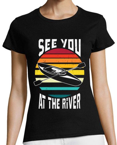 Camiseta mujer nos vemos en el río - latostadora.com - Modalova
