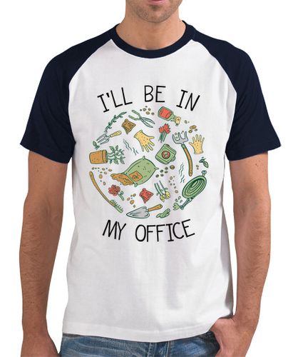 Camiseta el jardinero estará en mi oficina - latostadora.com - Modalova