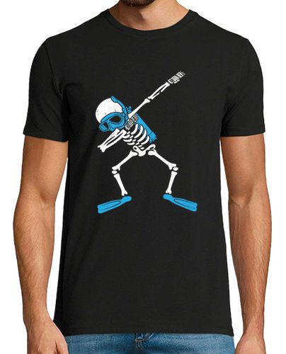 Camiseta scuba diver dabbing skeleton diver escafandra autónoma - latostadora.com - Modalova