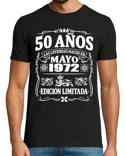 Camiseta 50 años - cumpleaños mayo de 1972 laTostadora - latostadora.com - Modalova