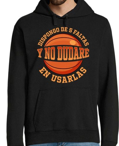 Sudadera Con Capucha Para Hombre Dispongo De 5 Faltas Jugador De Baloncesto Deporte Basketball laTostadora - latostadora.com - Modalova