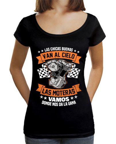 Camiseta mujer Las Chicas Buenas Van Al Cielo - latostadora.com - Modalova