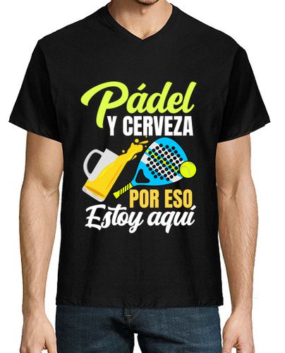 Camiseta Padelista Padel Tennis Padel Y Cerveza - latostadora.com - Modalova